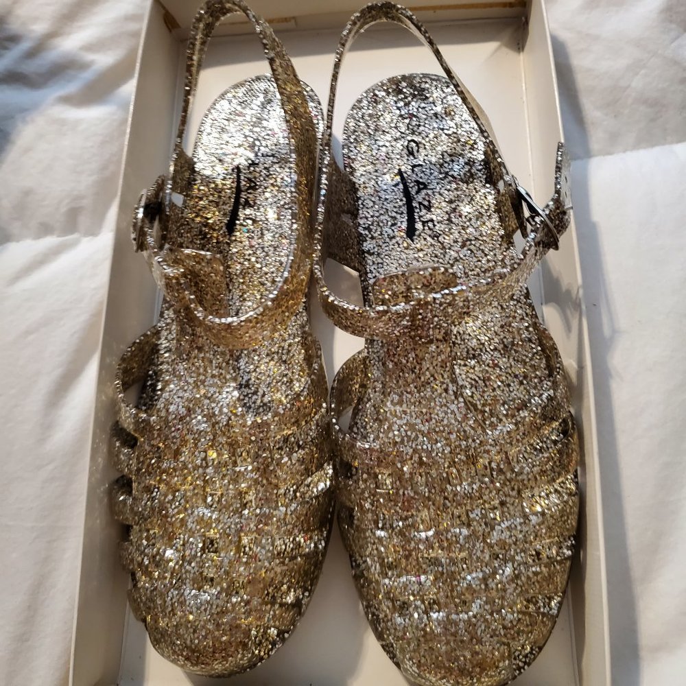 Jelly Glitter Gladiator Sandals S7